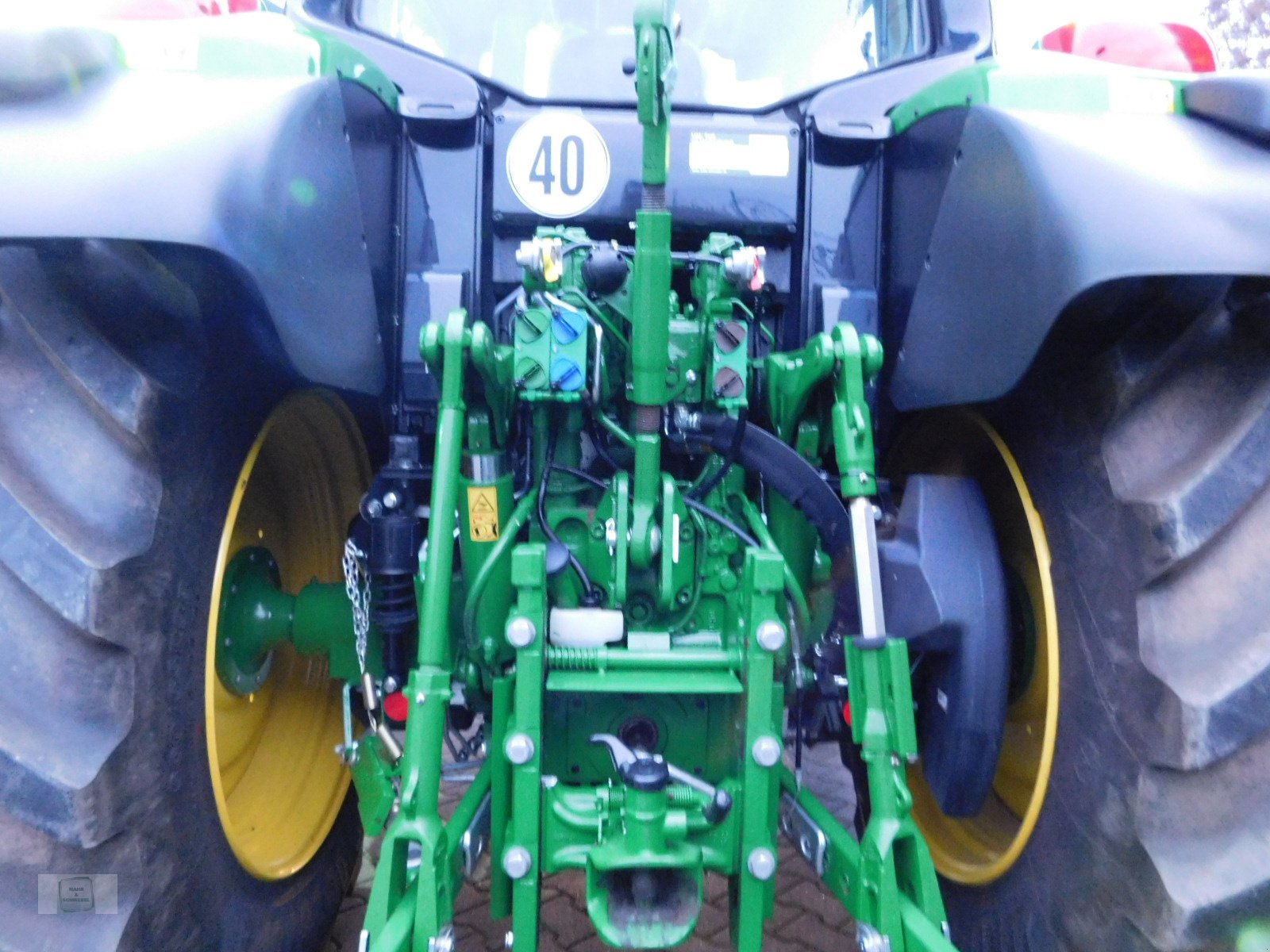 Traktor a típus John Deere 6100M, Gebrauchtmaschine ekkor: Gross-Bieberau (Kép 5)