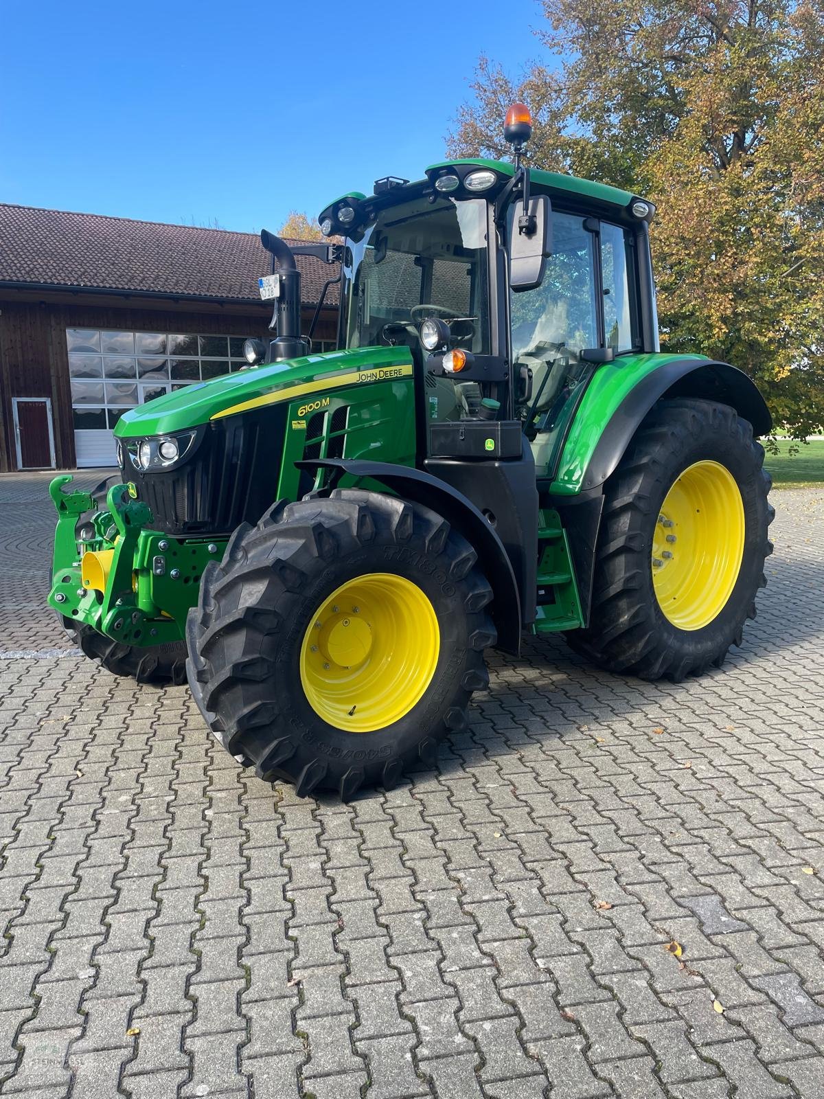 Traktor типа John Deere 6100M, Gebrauchtmaschine в Petting (Фотография 5)