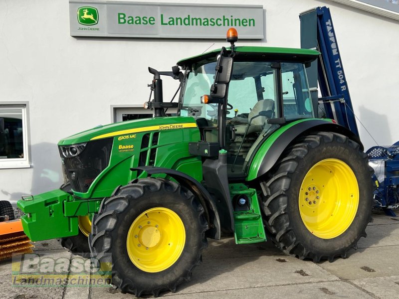 Traktor типа John Deere 6105 MC PowrQuad, Gebrauchtmaschine в Holthof