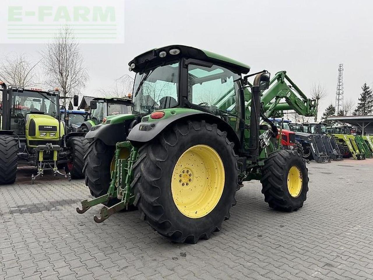 Traktor типа John Deere 6105r + jd h340, Gebrauchtmaschine в DAMAS?AWEK (Фотография 7)