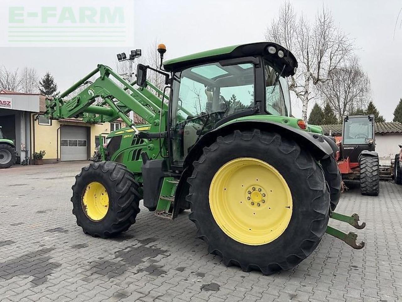 Traktor типа John Deere 6105r + jd h340, Gebrauchtmaschine в DAMAS?AWEK (Фотография 9)