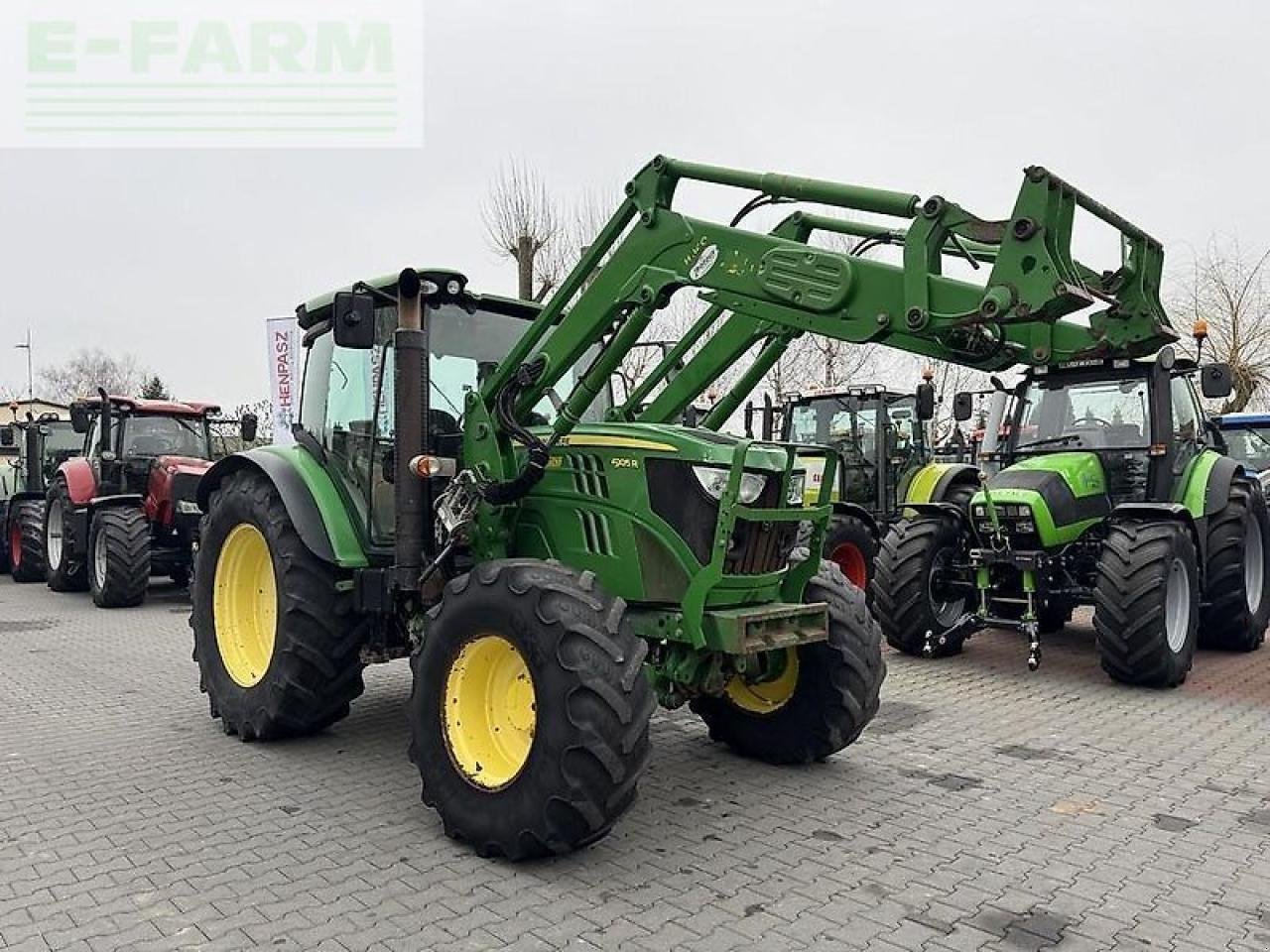Traktor del tipo John Deere 6105r + jd h340, Gebrauchtmaschine en DAMAS?AWEK (Imagen 3)