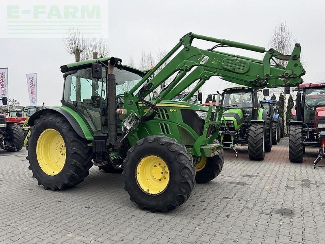 Traktor del tipo John Deere 6105r + jd h340, Gebrauchtmaschine en DAMAS?AWEK (Imagen 4)
