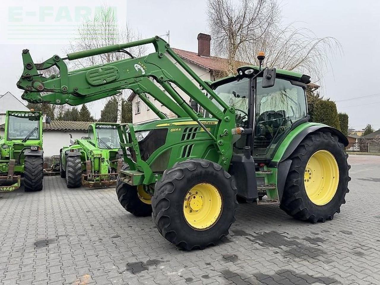Traktor от тип John Deere 6105r + jd h340, Gebrauchtmaschine в DAMAS?AWEK (Снимка 10)