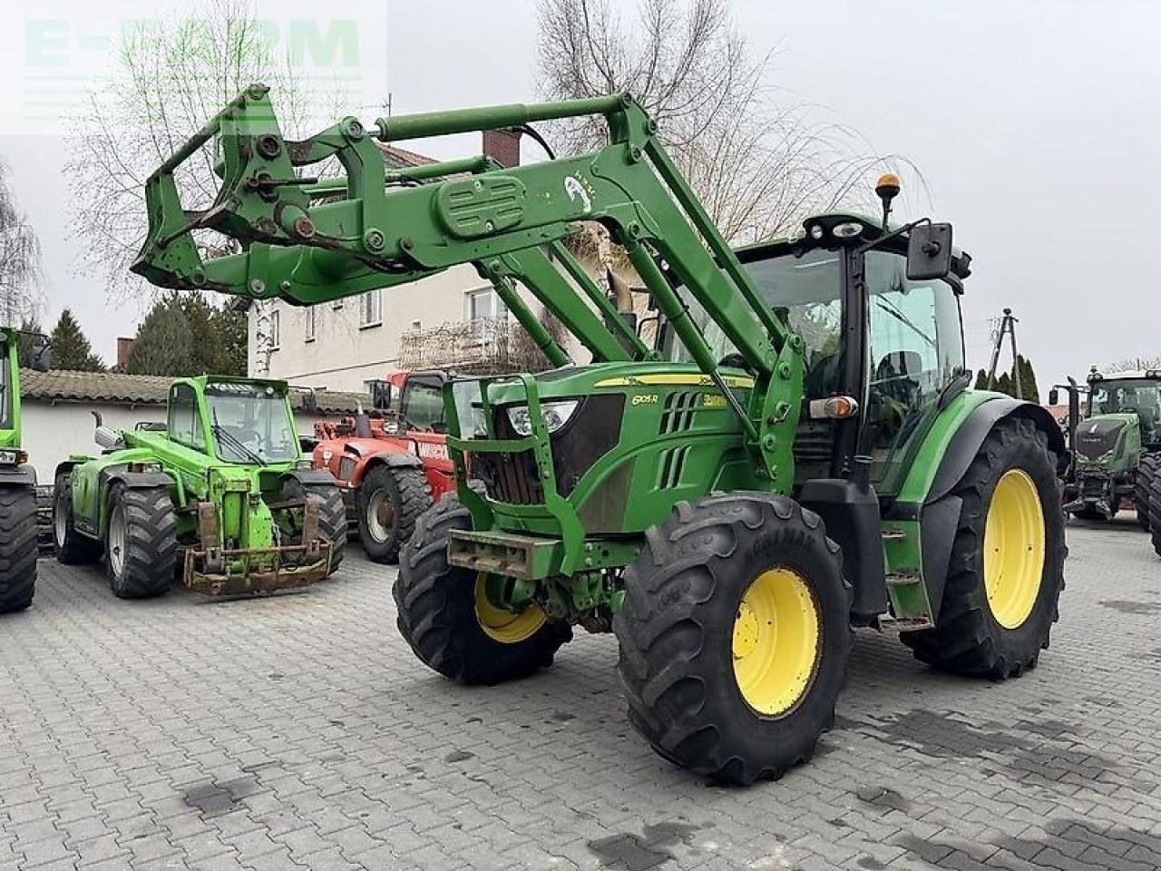 Traktor del tipo John Deere 6105r + jd h340, Gebrauchtmaschine In DAMAS?AWEK (Immagine 1)