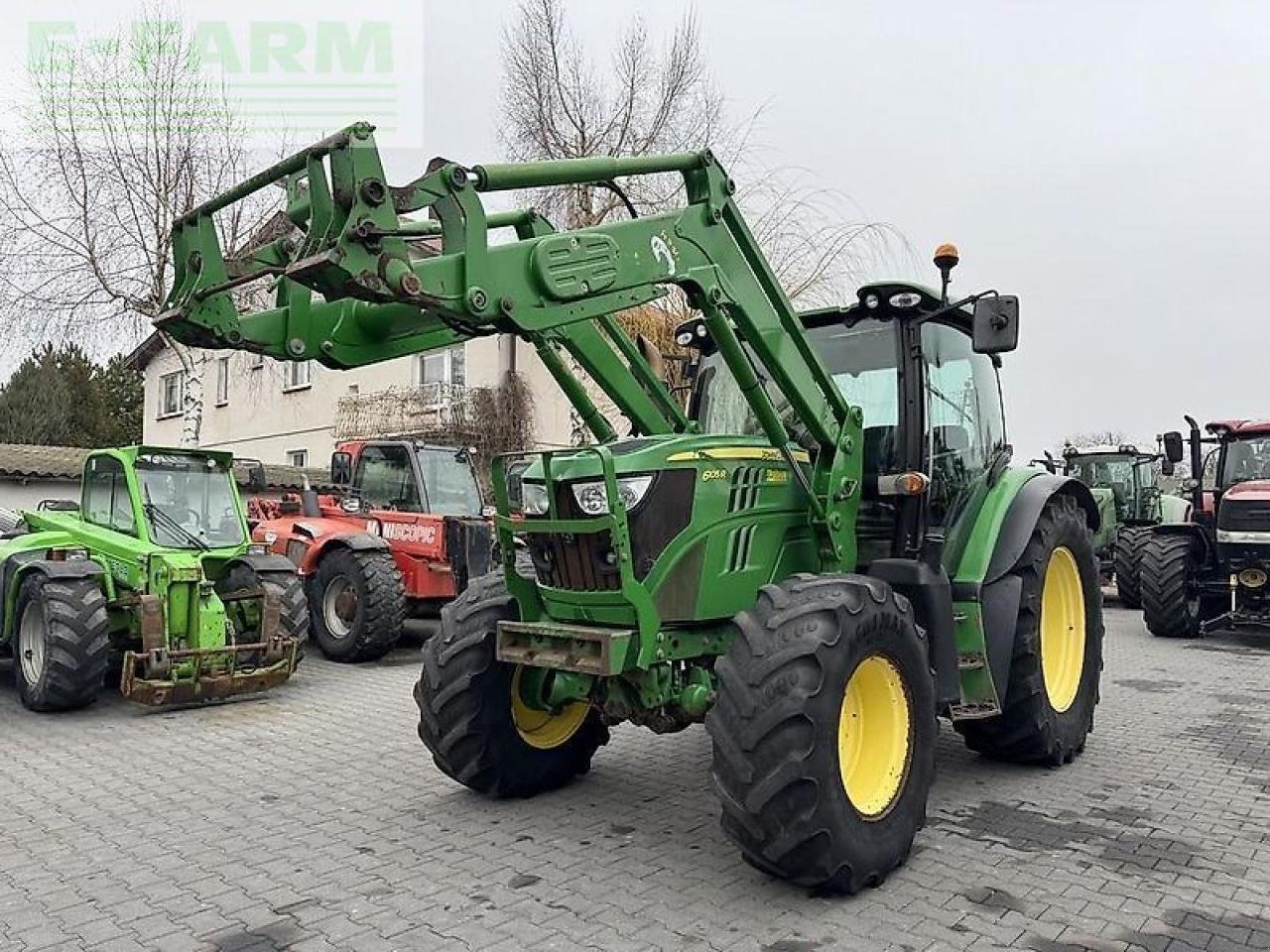 Traktor del tipo John Deere 6105r + jd h340, Gebrauchtmaschine In DAMAS?AWEK (Immagine 2)