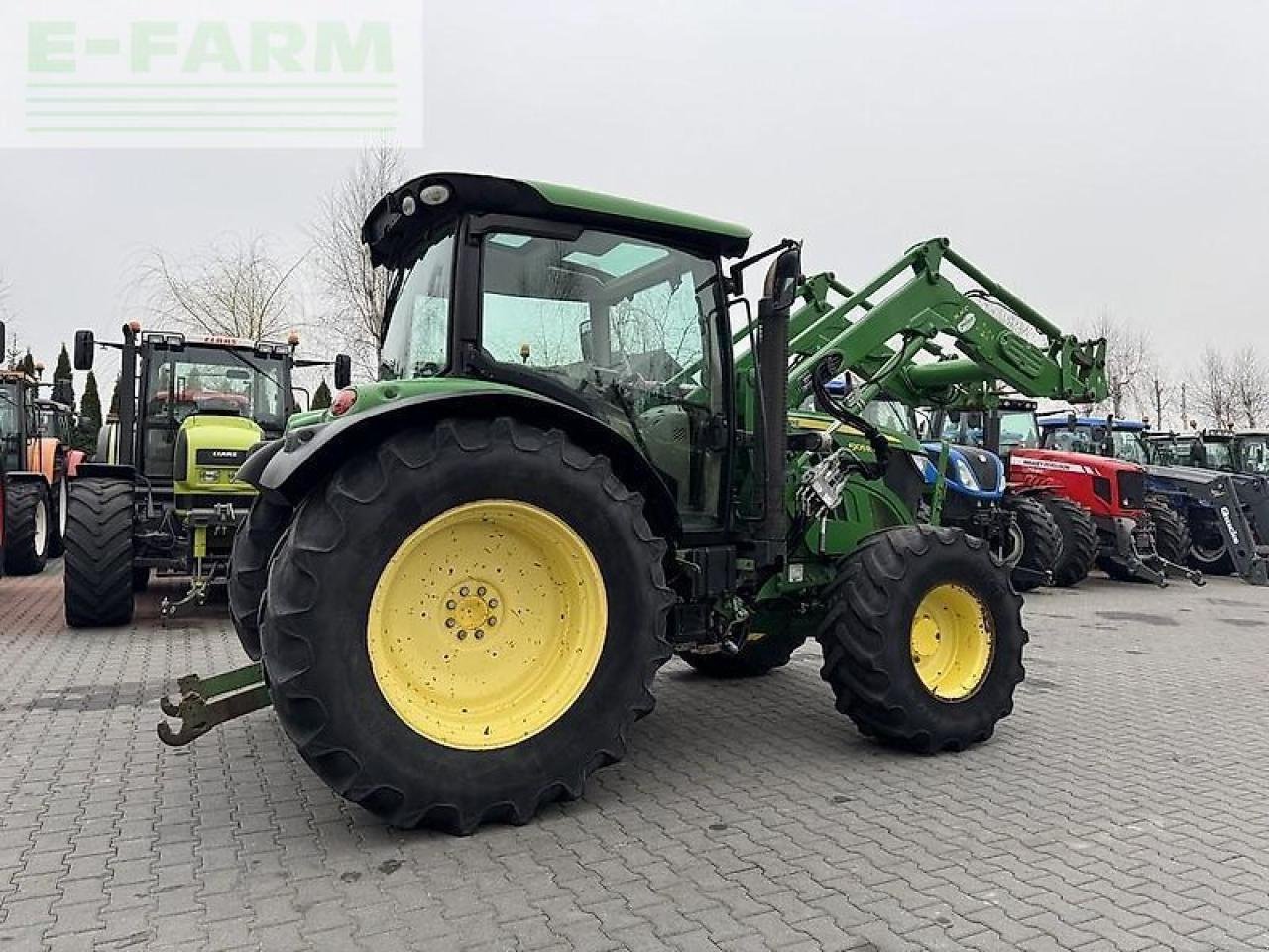 Traktor del tipo John Deere 6105r + jd h340, Gebrauchtmaschine In DAMAS?AWEK (Immagine 5)