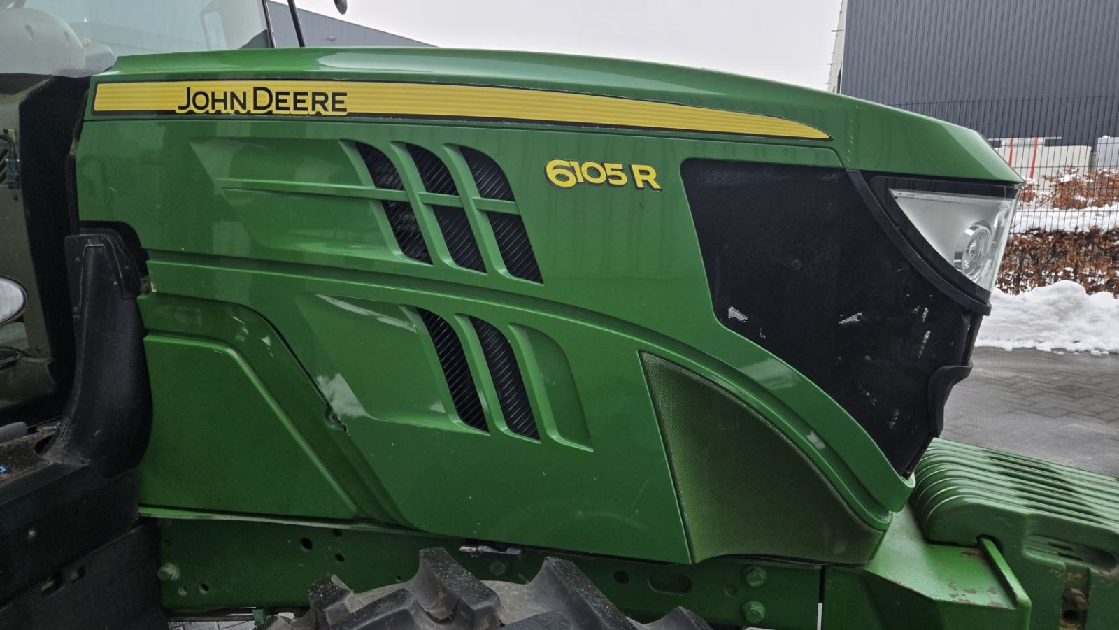 Traktor du type John Deere 6105R, Gebrauchtmaschine en Deurne (Photo 9)