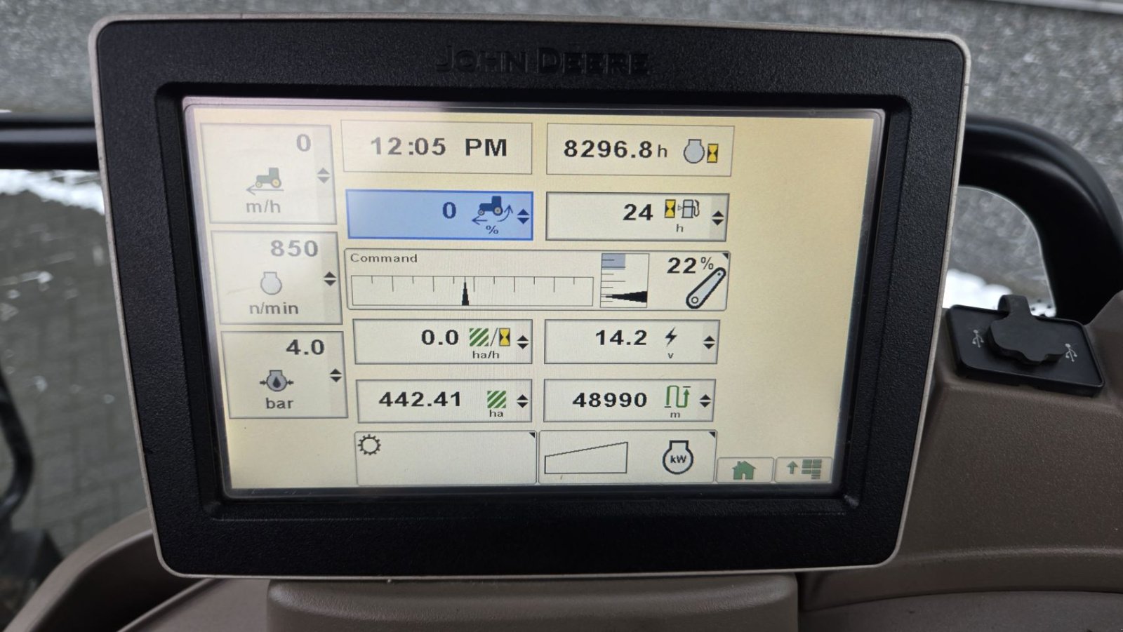 Traktor du type John Deere 6105R, Gebrauchtmaschine en Deurne (Photo 3)