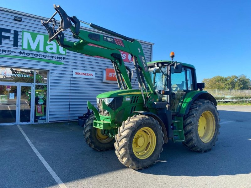 Traktor des Typs John Deere 6110 M POWERQUAD +, Gebrauchtmaschine in AUBUSSON (Bild 1)