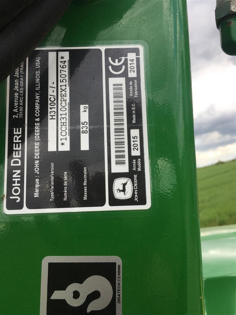 Traktor typu John Deere 6110 MC m/Frontlæsser, Gebrauchtmaschine w Bjerringbro (Zdjęcie 20)