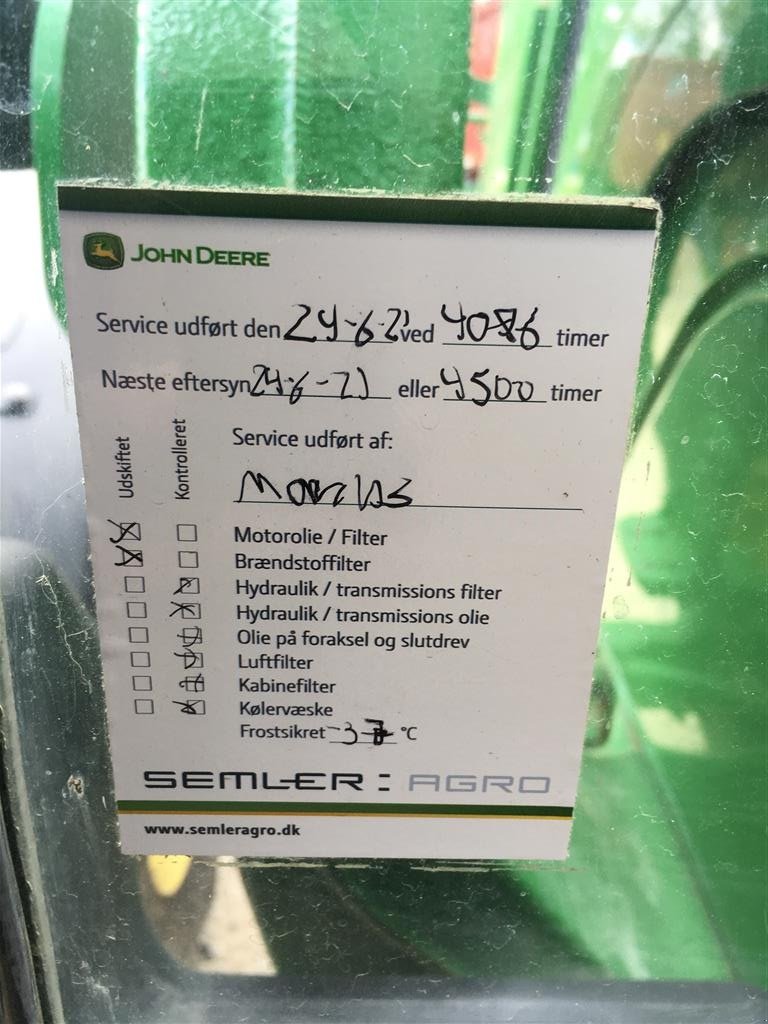 Traktor typu John Deere 6110 MC m/Frontlæsser, Gebrauchtmaschine w Bjerringbro (Zdjęcie 21)