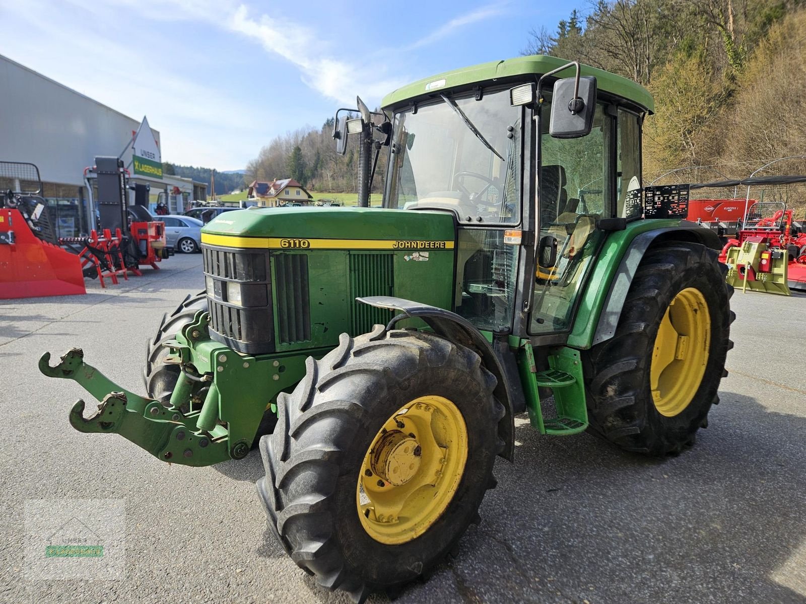 Traktor del tipo John Deere 6110 SE, Gebrauchtmaschine In Wies (Immagine 3)
