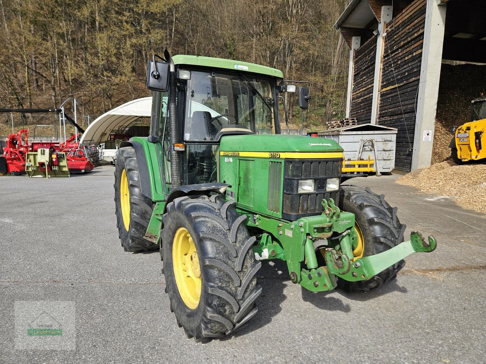 Traktor del tipo John Deere 6110 SE, Gebrauchtmaschine In Wies (Immagine 2)