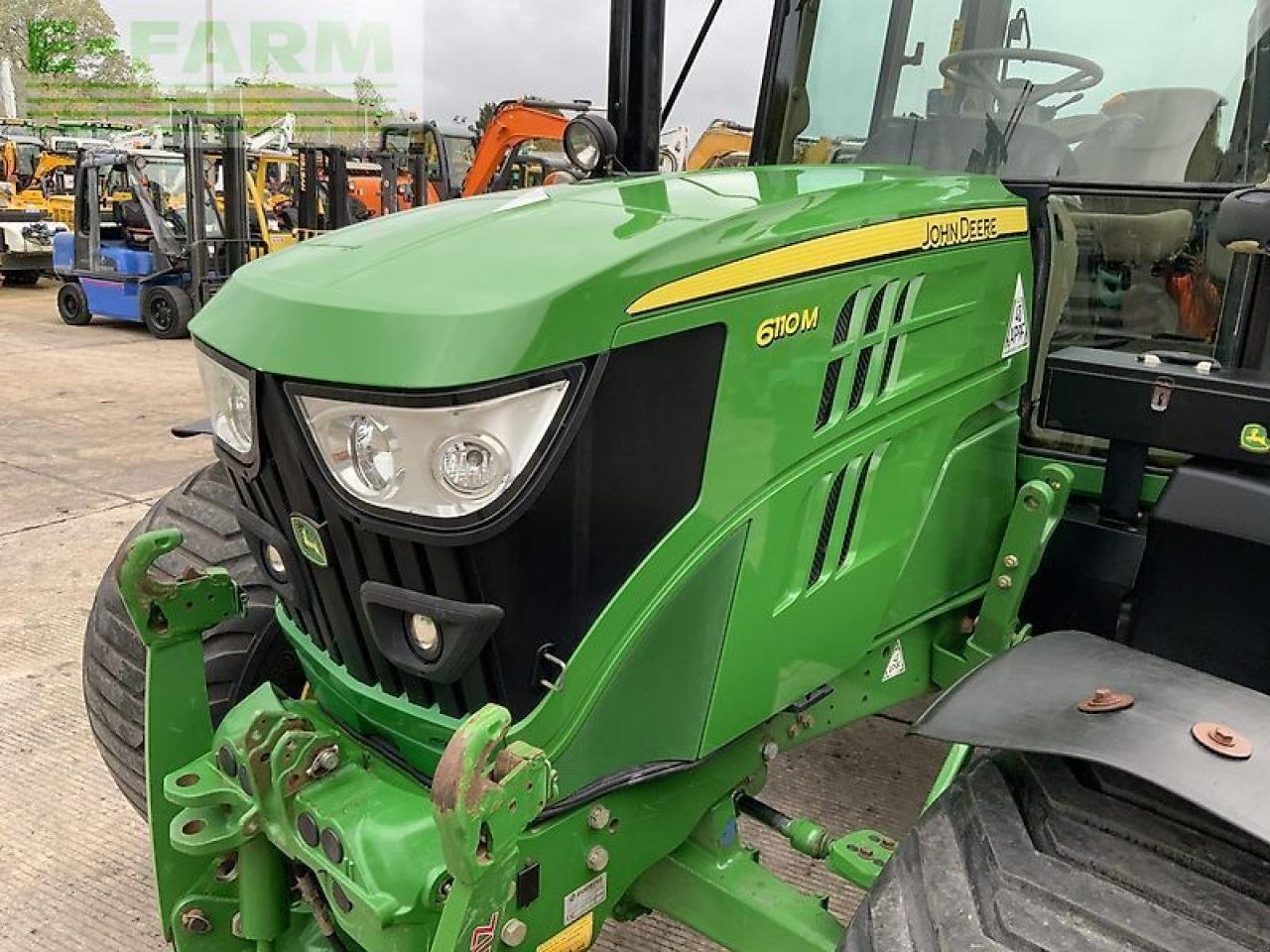 Traktor Türe ait John Deere 6110m tractor (st24895), Gebrauchtmaschine içinde SHAFTESBURY (resim 15)