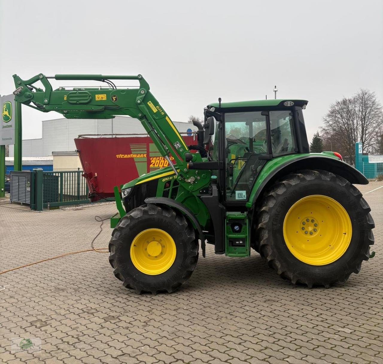Traktor del tipo John Deere 6110M, Neumaschine en Münchberg (Imagen 2)