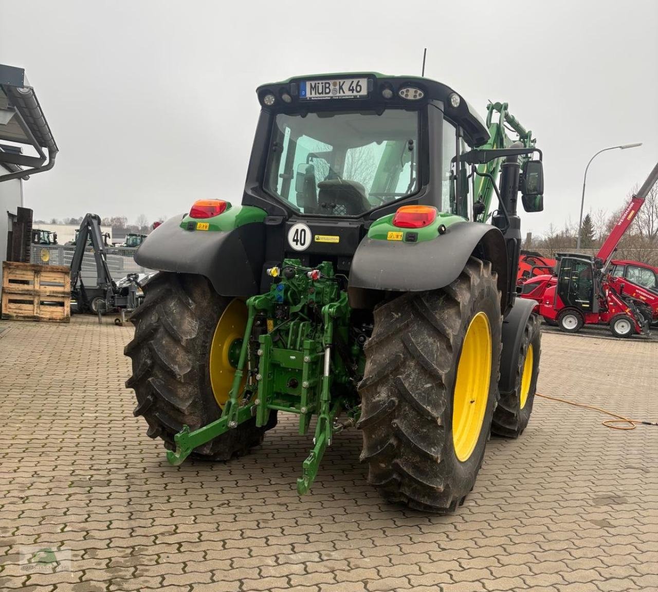 Traktor del tipo John Deere 6110M, Neumaschine en Münchberg (Imagen 3)