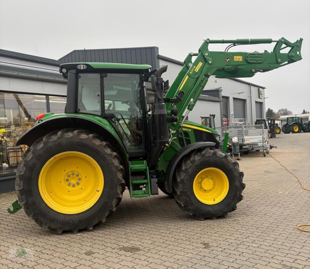 Traktor del tipo John Deere 6110M, Neumaschine en Münchberg (Imagen 4)