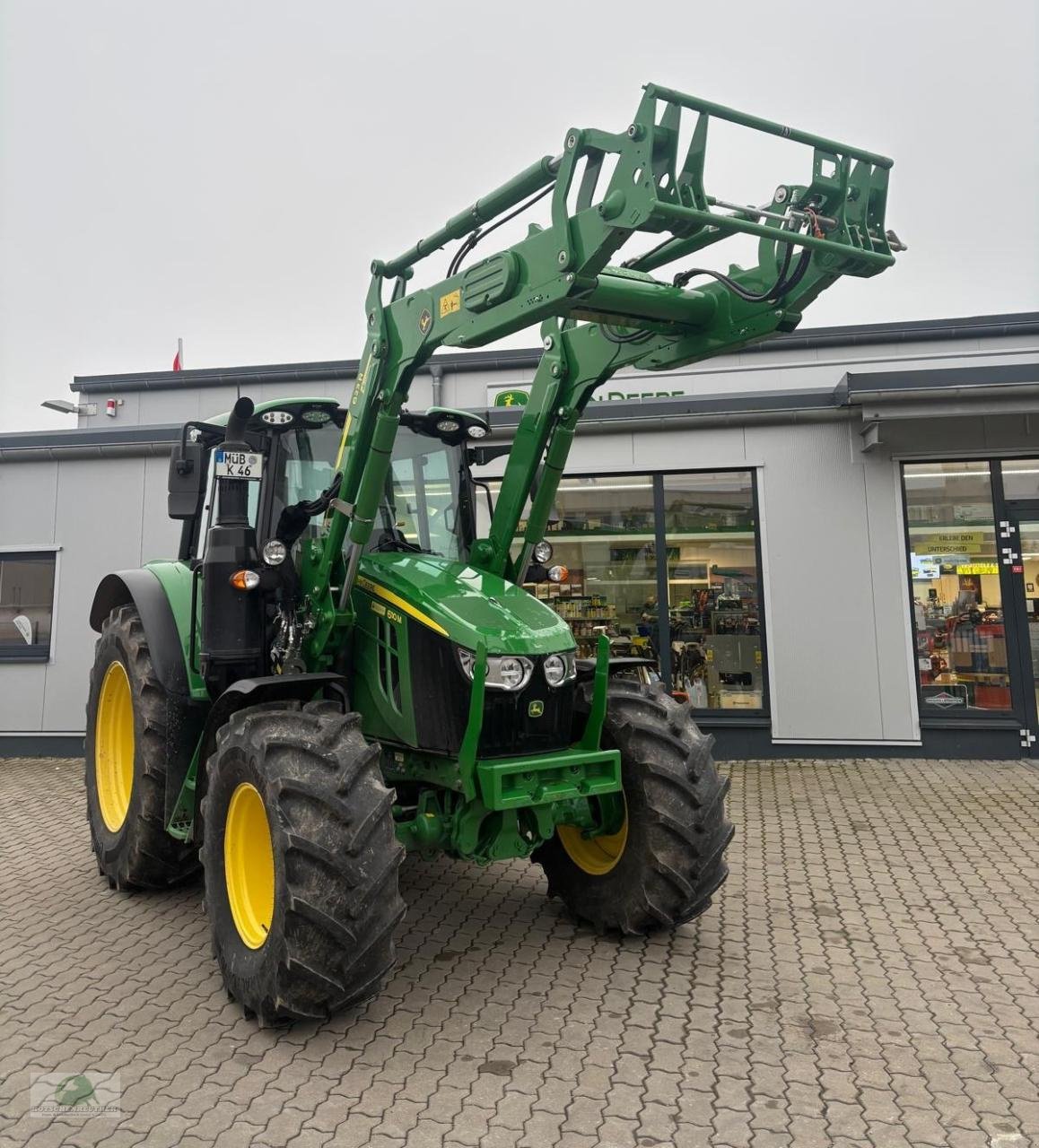 Traktor del tipo John Deere 6110M, Neumaschine en Münchberg (Imagen 5)