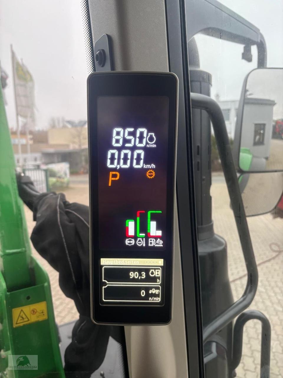 Traktor del tipo John Deere 6110M, Neumaschine en Münchberg (Imagen 10)