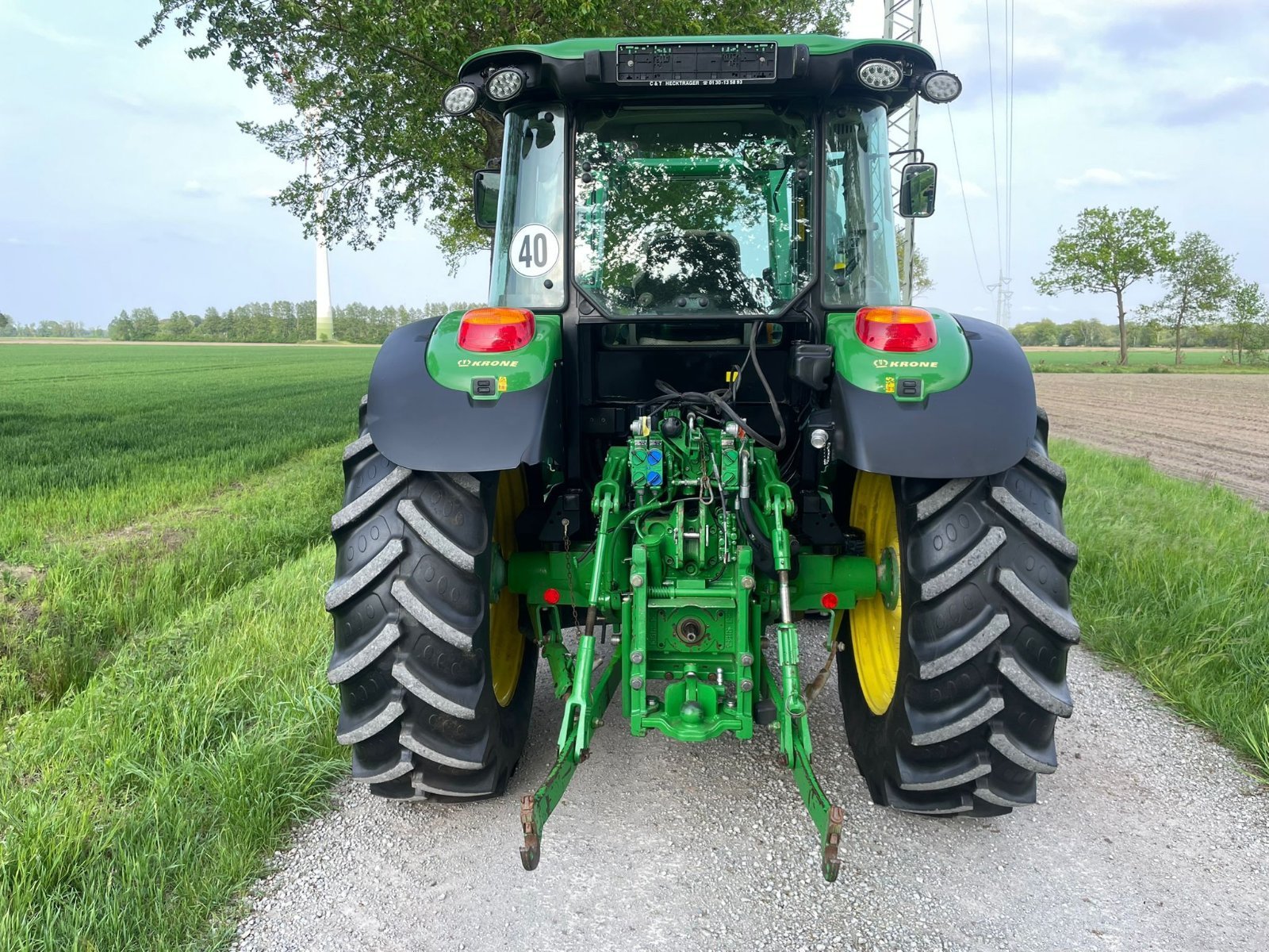 Traktor del tipo John Deere 6110MC, Gebrauchtmaschine en Dinklage (Imagen 5)