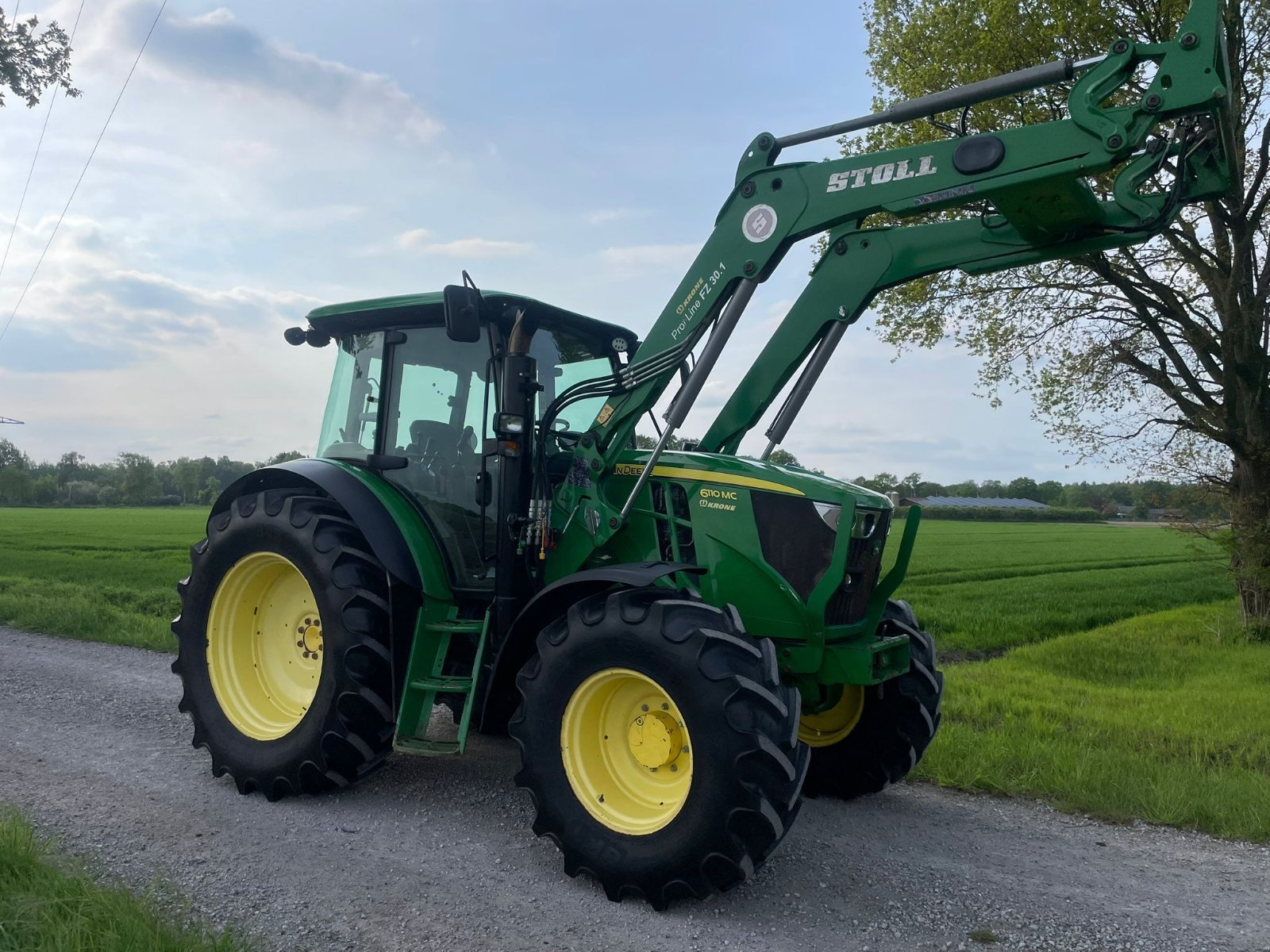 Traktor del tipo John Deere 6110MC, Gebrauchtmaschine en Dinklage (Imagen 12)