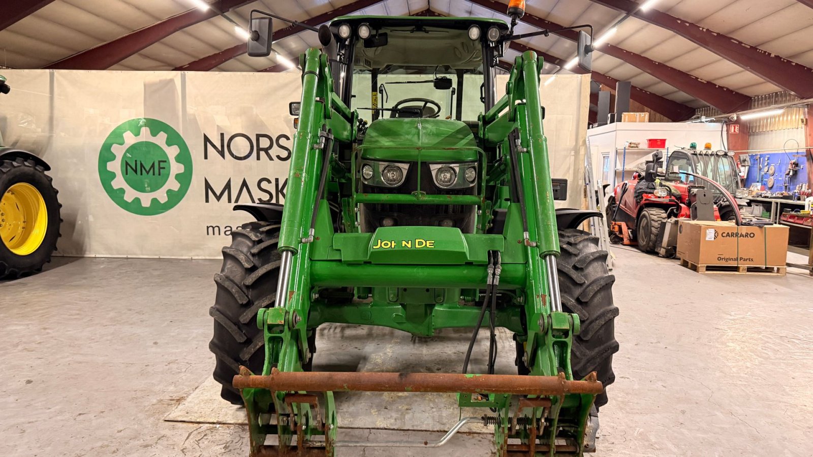 Traktor des Typs John Deere 6110MC, Gebrauchtmaschine in Ølen (Bild 9)