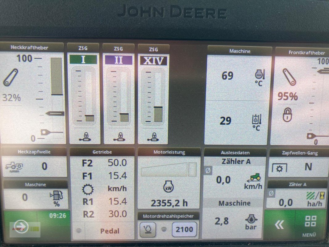 Traktor типа John Deere 6110R, Gebrauchtmaschine в Schwülper (Фотография 13)