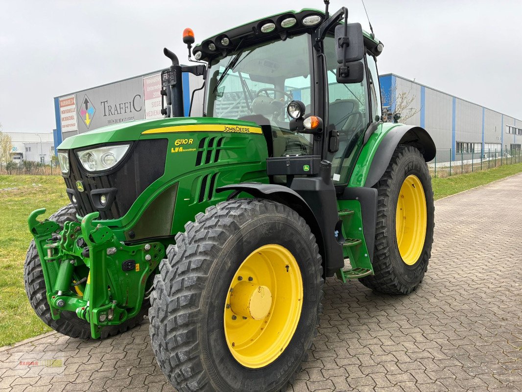 Traktor Türe ait John Deere 6110R, Gebrauchtmaschine içinde Schwülper (resim 8)