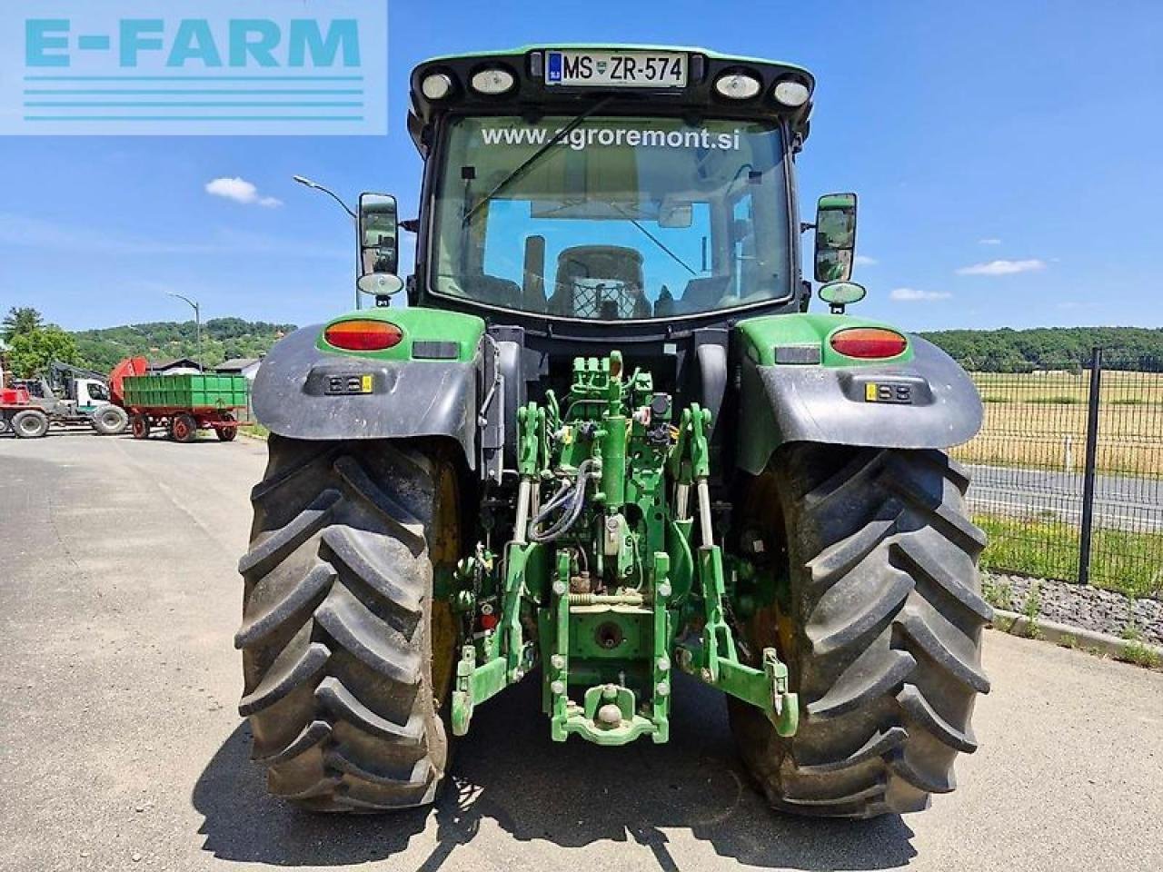 Traktor del tipo John Deere 6110r, Gebrauchtmaschine en SV. TROJIC (Imagen 9)