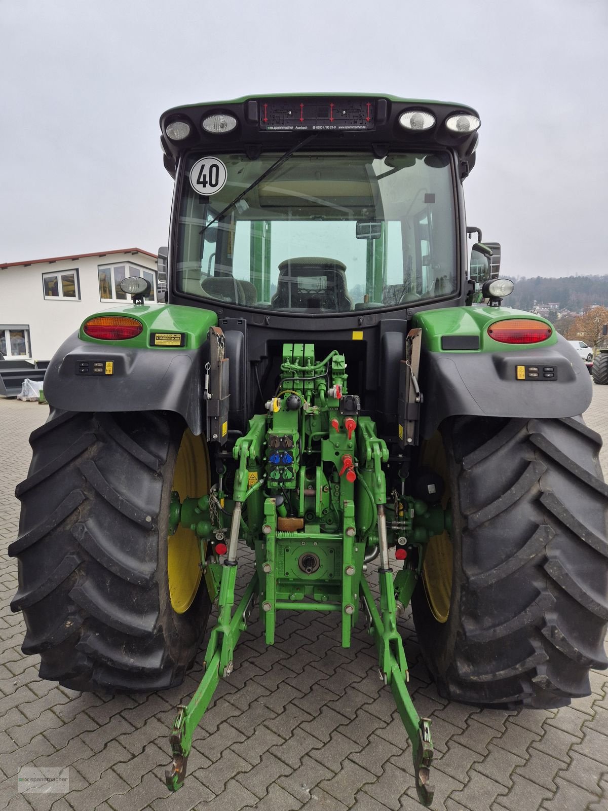 Traktor typu John Deere 6110R, Gebrauchtmaschine v Auerbach (Obrázek 4)