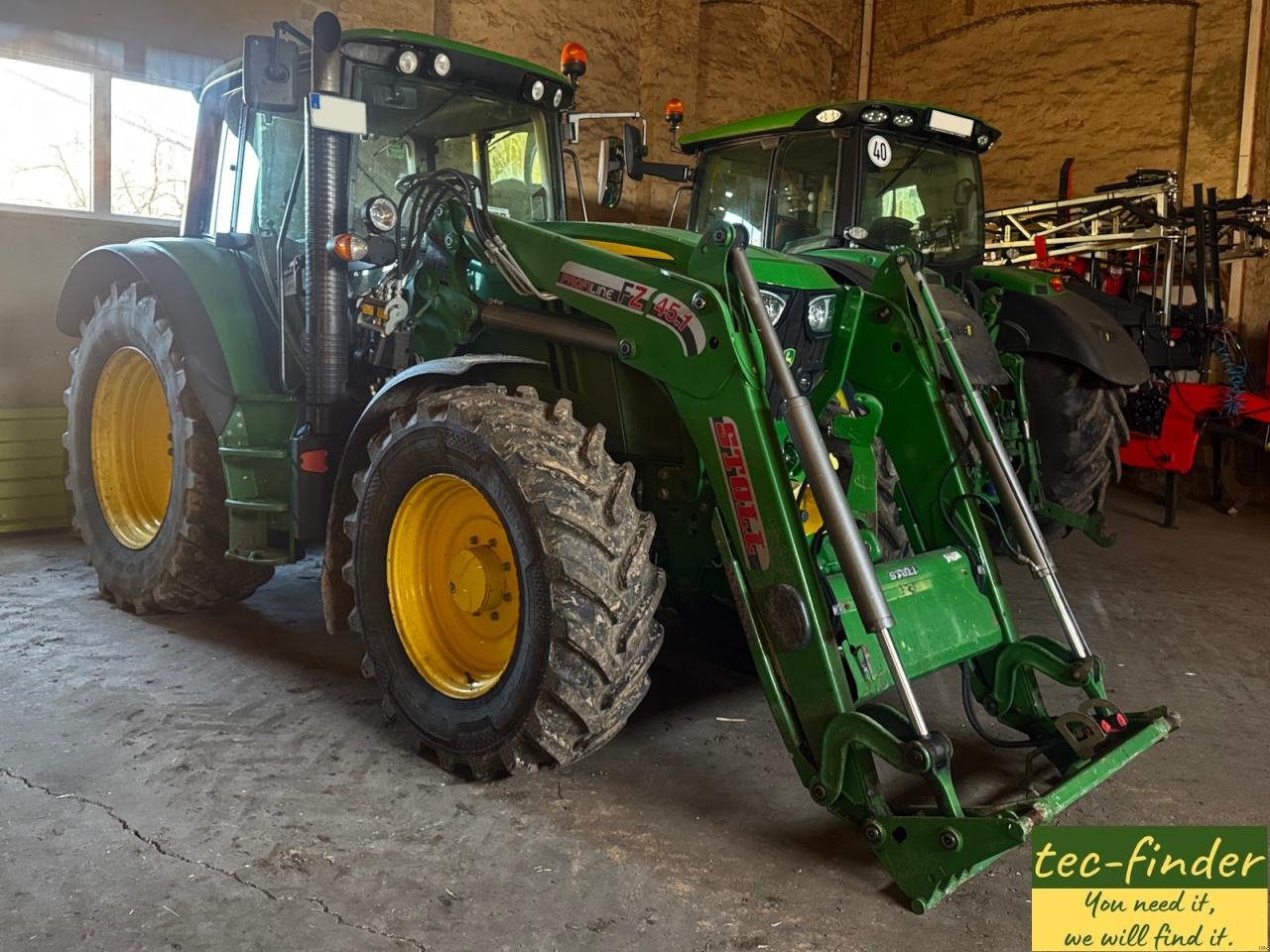 Traktor a típus John Deere 6115 M / FL Stoll ProfLine 45.1, Gebrauchtmaschine ekkor: Könnern (Kép 1)