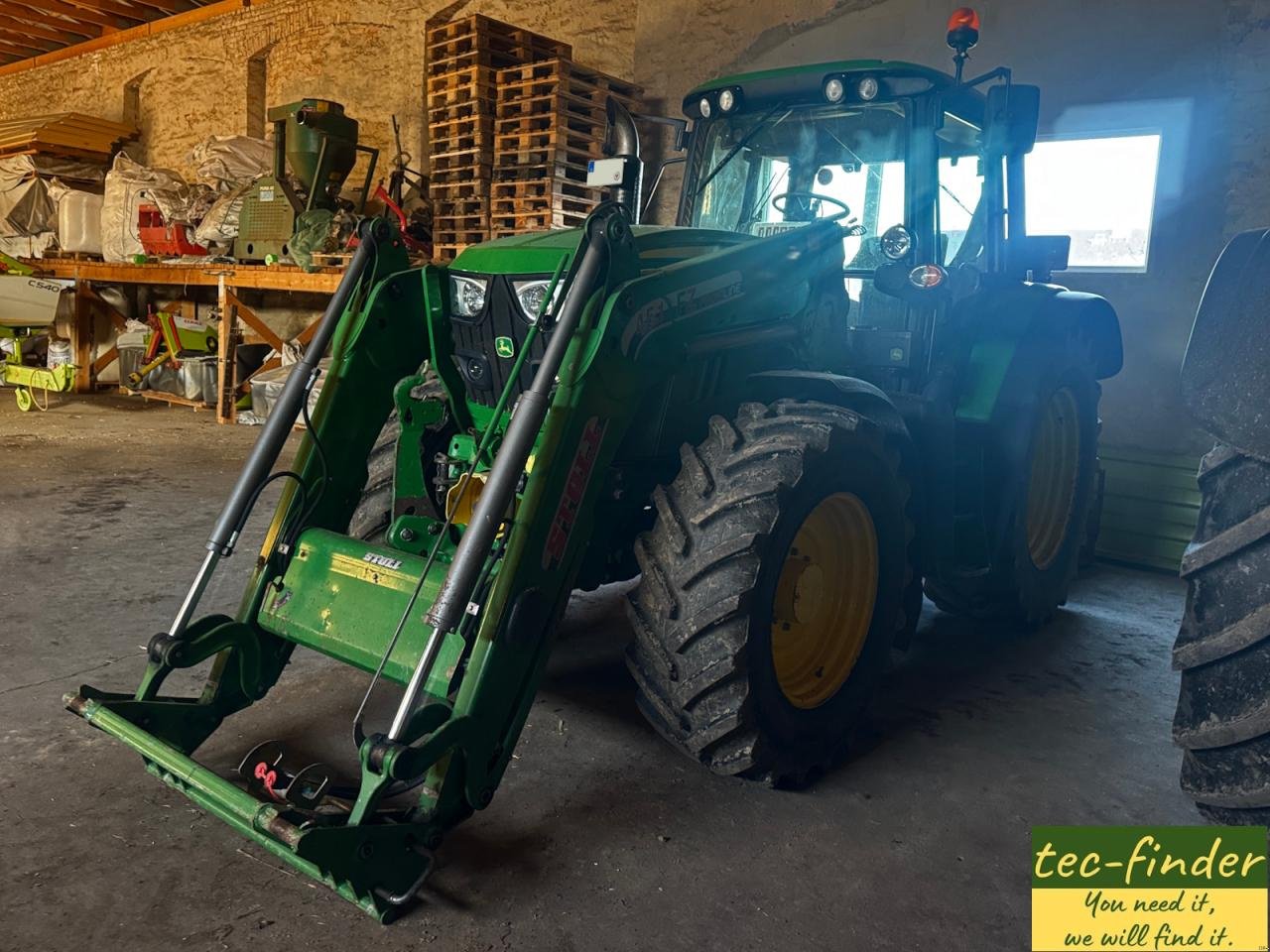 Traktor a típus John Deere 6115 M / FL Stoll ProfLine 45.1, Gebrauchtmaschine ekkor: Könnern (Kép 3)