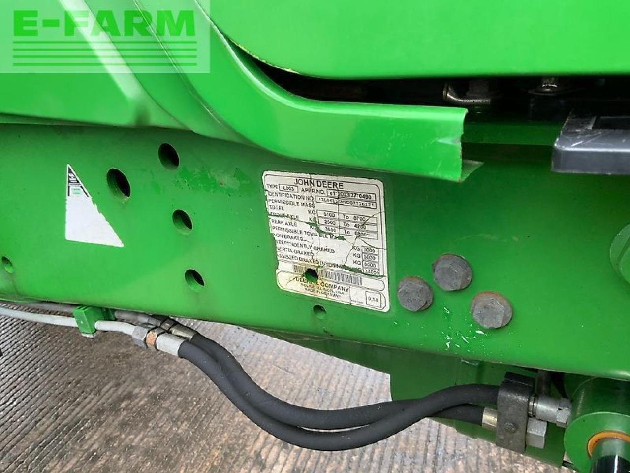 Traktor typu John Deere 6115m tractor (st24903), Gebrauchtmaschine v SHAFTESBURY (Obrázek 14)