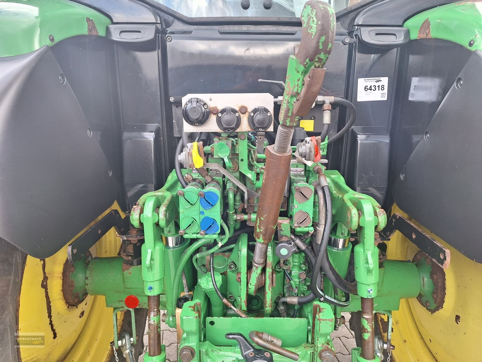 Traktor Türe ait John Deere 6115M, Gebrauchtmaschine içinde Gampern (resim 8)