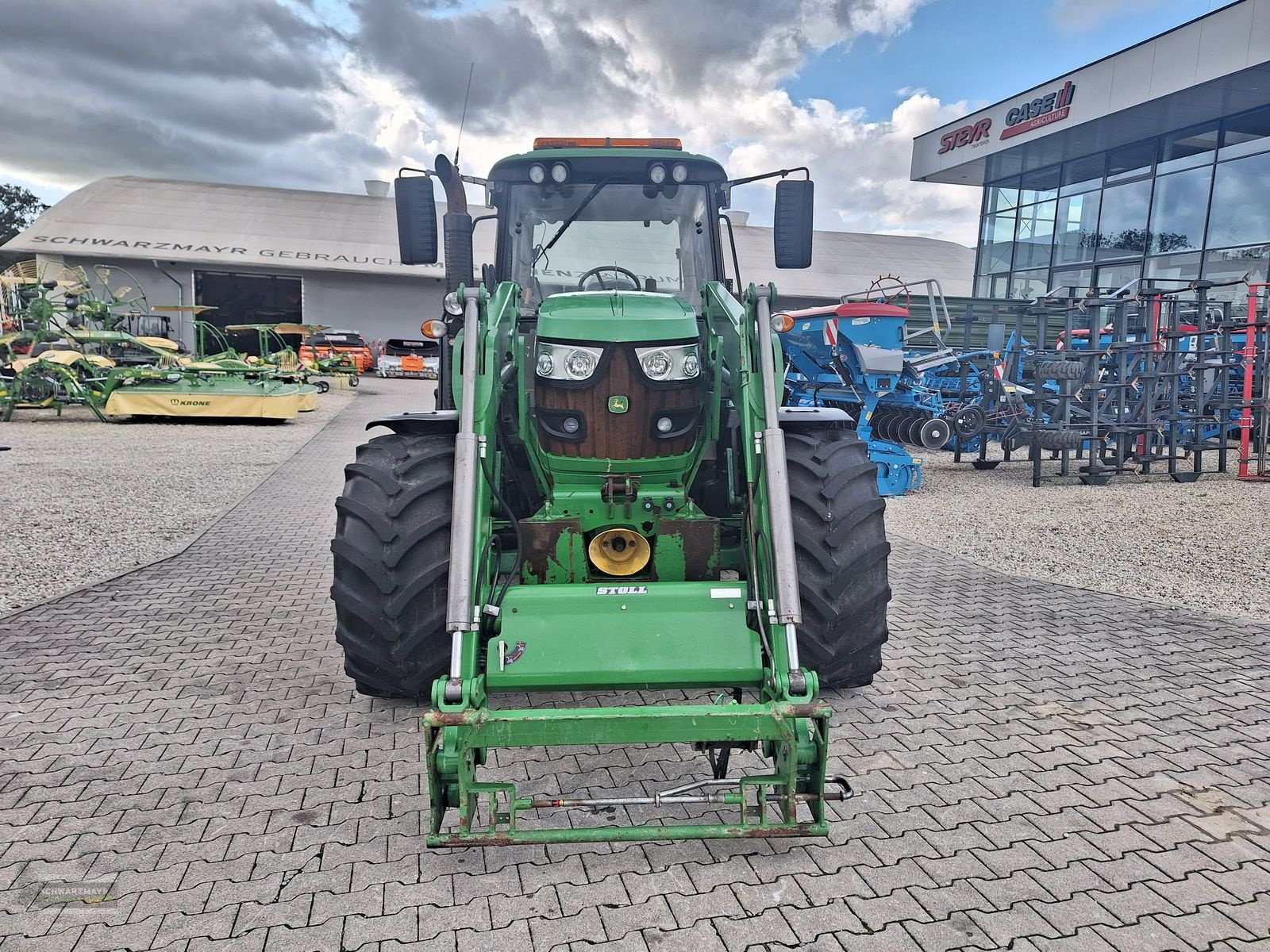 Traktor Türe ait John Deere 6115M, Gebrauchtmaschine içinde Gampern (resim 10)