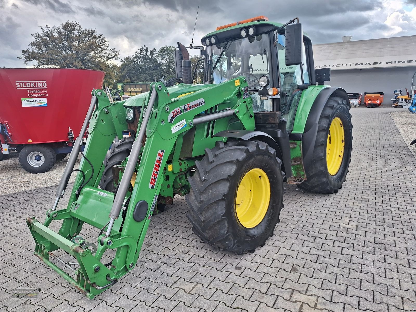 Traktor Türe ait John Deere 6115M, Gebrauchtmaschine içinde Gampern (resim 3)