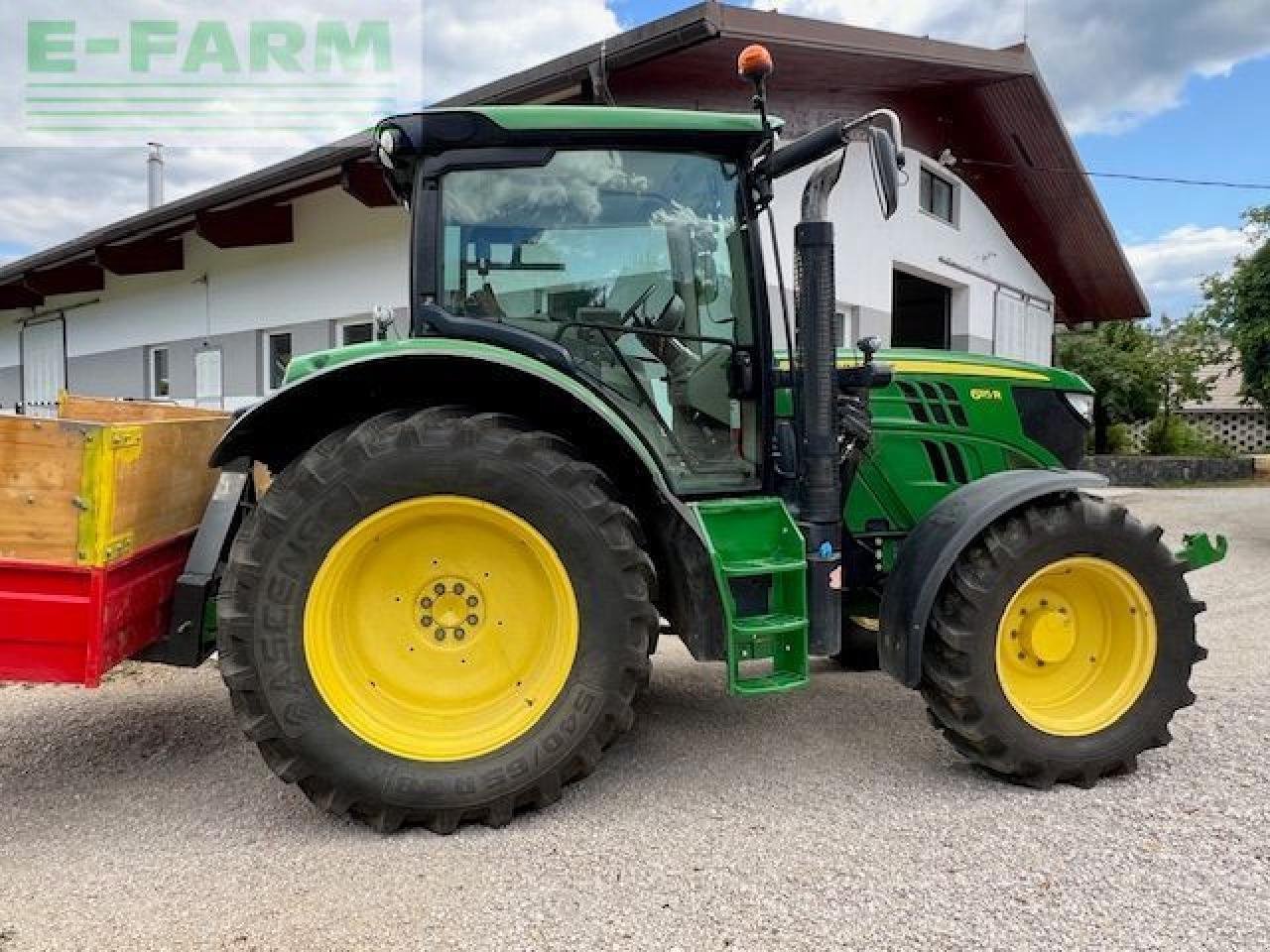 Traktor typu John Deere 6115R, Gebrauchtmaschine v Hamburg (Obrázek 2)