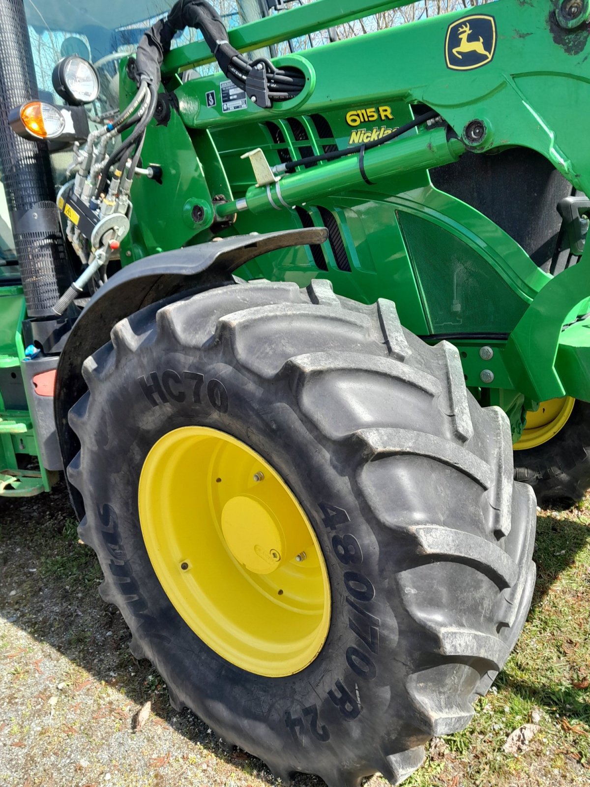 Traktor des Typs John Deere 6115R, Gebrauchtmaschine in Bamberg (Bild 8)