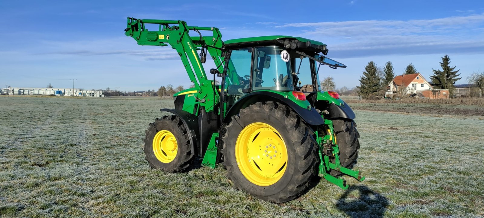 Traktor des Typs John Deere 6115RC, Gebrauchtmaschine in Eglingen (Bild 1)