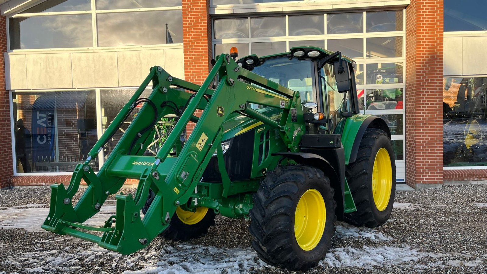 Traktor del tipo John Deere 6120 M Fladnæse, Gebrauchtmaschine en Nørager (Imagen 6)