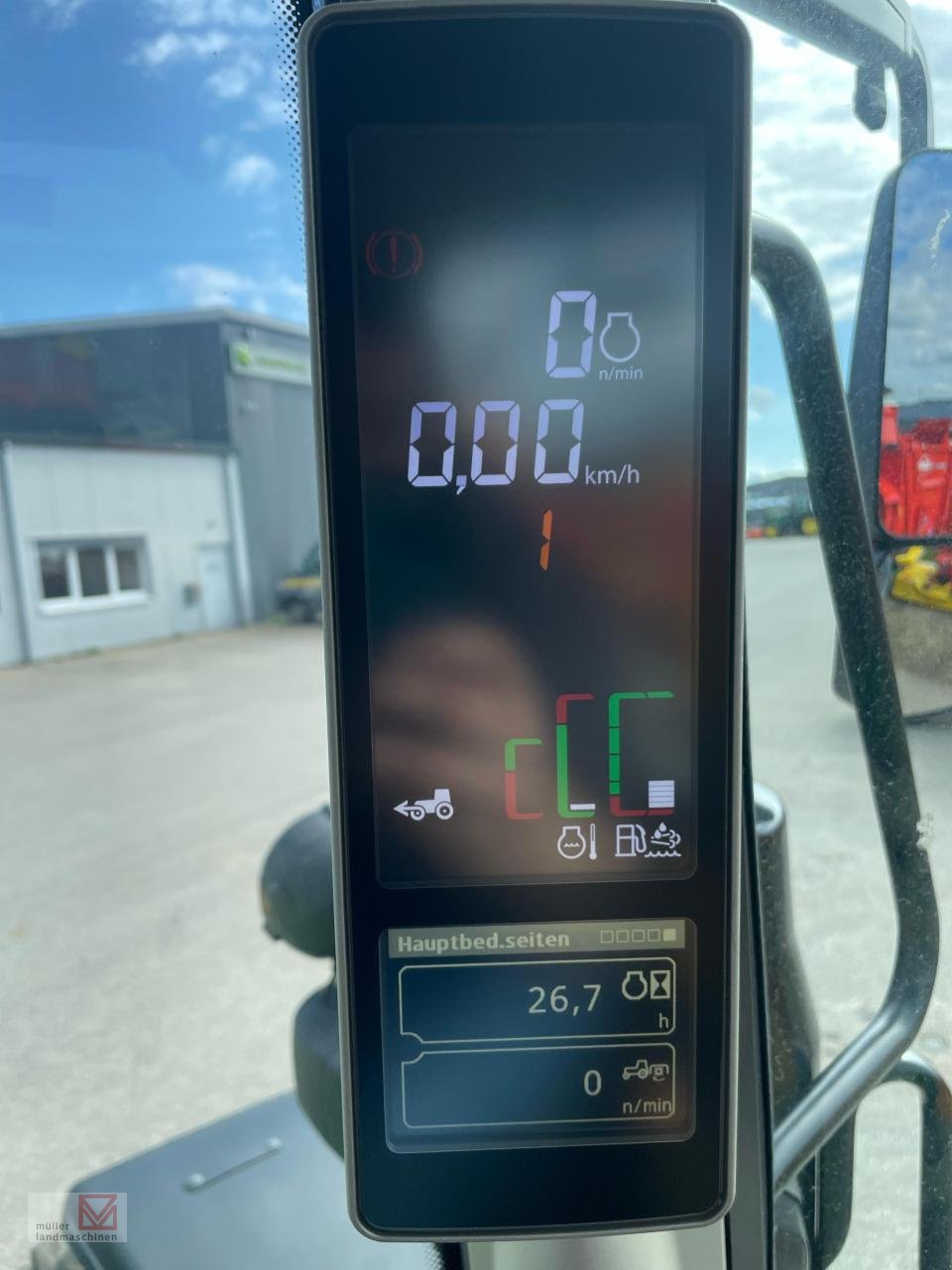 Traktor des Typs John Deere 6120 M, Neumaschine in Bonndorf (Bild 4)