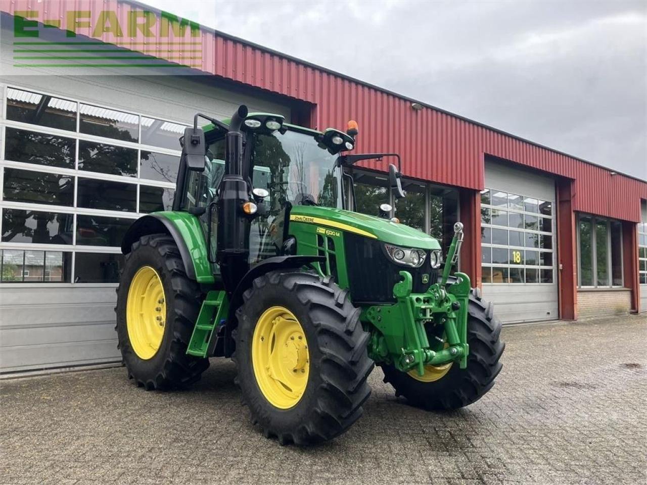 Traktor du type John Deere 6120m #782072, Gebrauchtmaschine en STEENBERGEN (Photo 4)