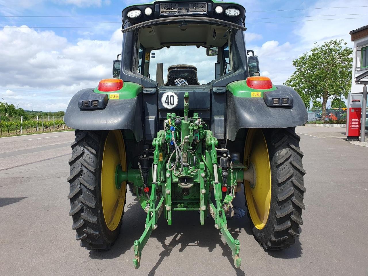 Traktor van het type John Deere 6120M AP, Gebrauchtmaschine in Niederkirchen (Foto 7)
