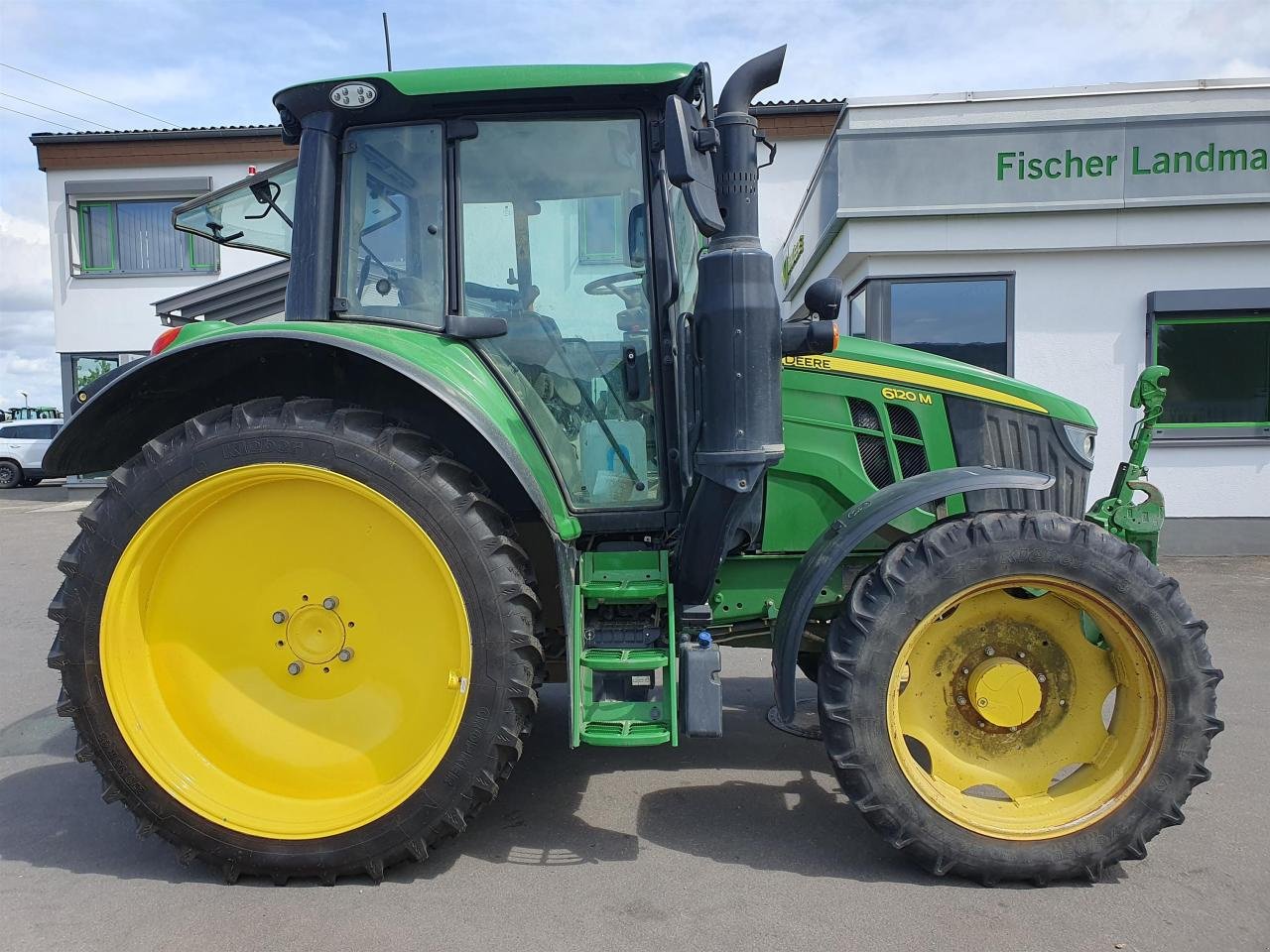 Traktor van het type John Deere 6120M AP, Gebrauchtmaschine in Niederkirchen (Foto 8)