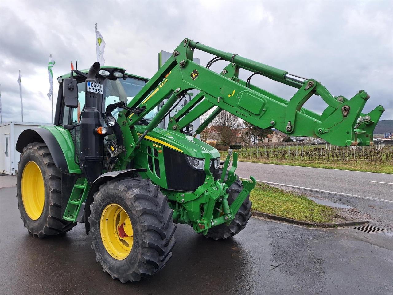 Traktor van het type John Deere 6120M AQ+, Gebrauchtmaschine in Niederkirchen (Foto 1)