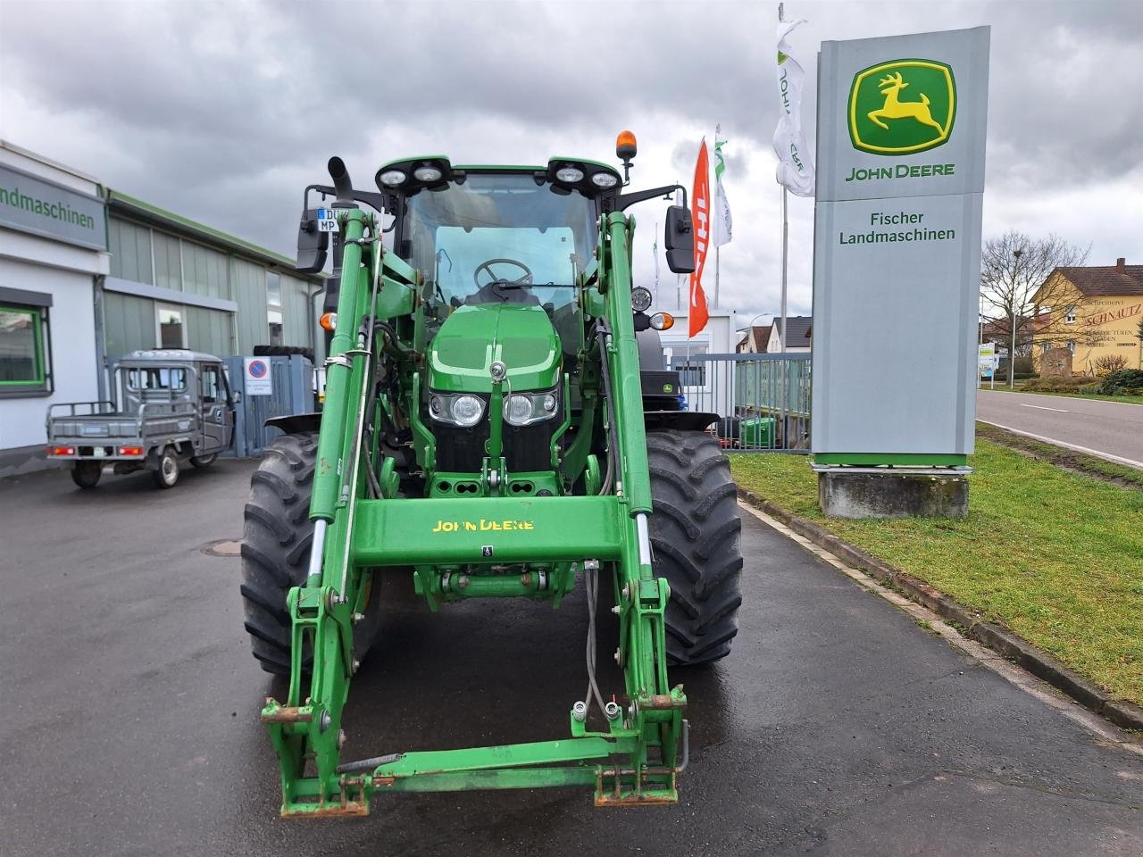 Traktor van het type John Deere 6120M AQ+, Gebrauchtmaschine in Niederkirchen (Foto 2)