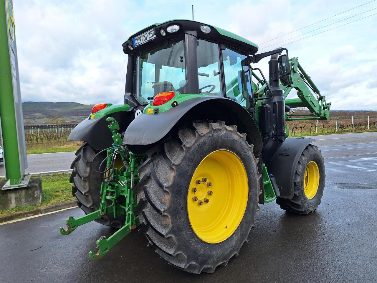 Traktor van het type John Deere 6120M AQ+, Gebrauchtmaschine in Niederkirchen (Foto 5)
