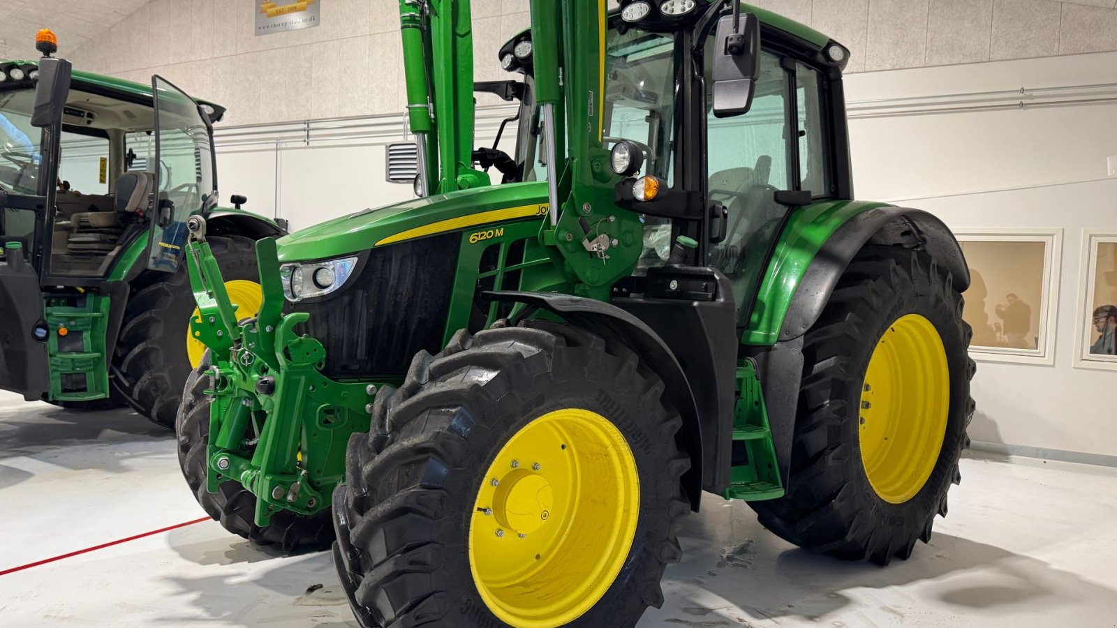 Traktor tipa John Deere 6120M AUTOPOWER OG ALT I UDSTYR! KUN 450 TIMER!, Gebrauchtmaschine u Nørager (Slika 16)