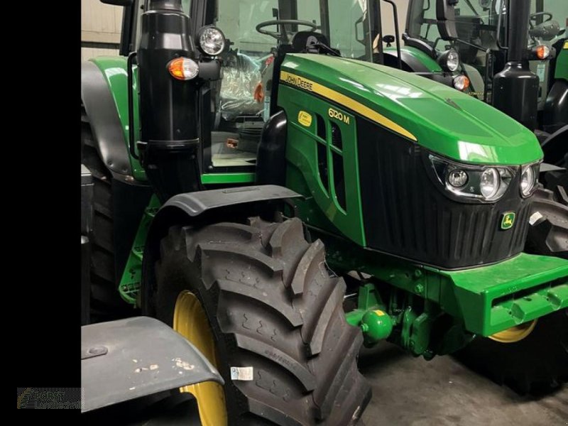 Traktor of the type John Deere 6120M AUTOPOWR 40, Neumaschine in Jahnatal (Picture 1)